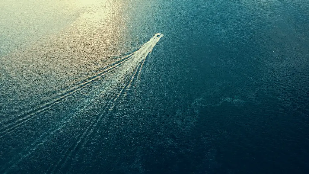 How deep was the red sea?