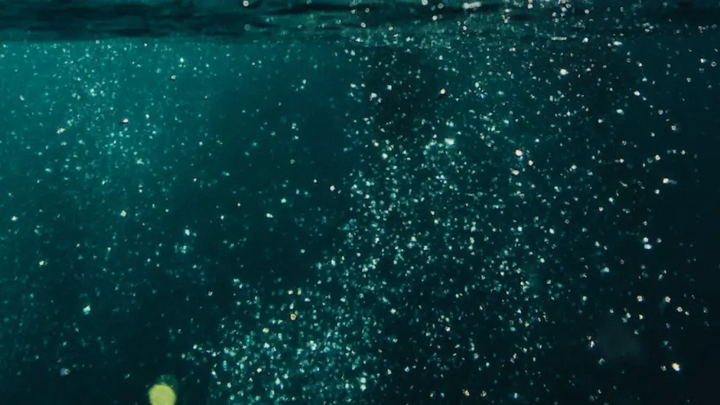 How deep was the red sea?