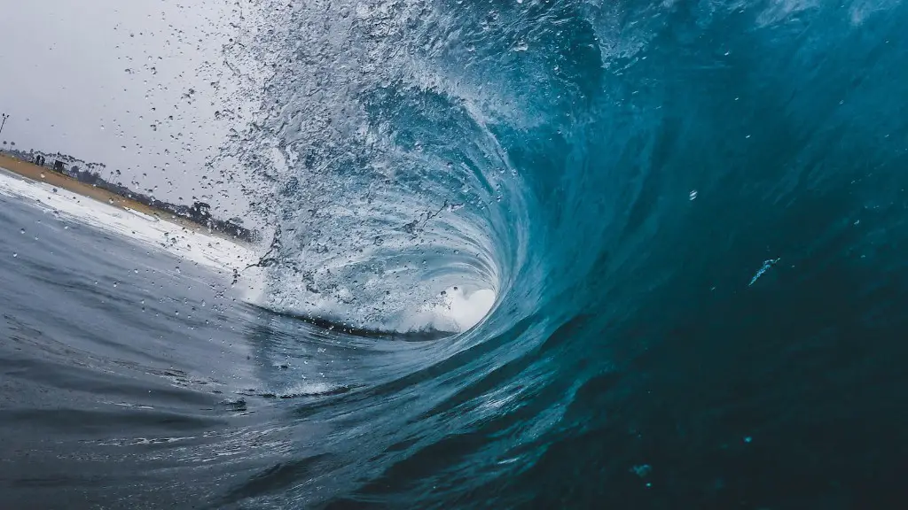 How deep is red sea where moses crossed?