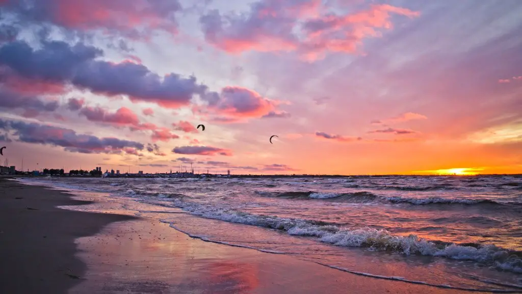 How deep is the red sea today?